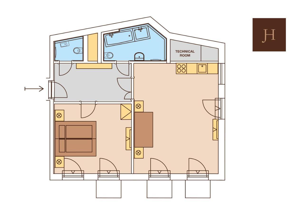 James Hotel & Apartments Прага, Чехия — бронируйте Апарт-отели, цены в 2024  году